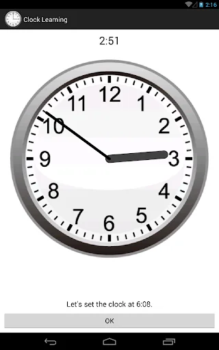 Clock Learning screenshot 2