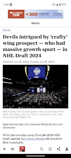 NJ.com: New Jersey Devils News screenshot 2
