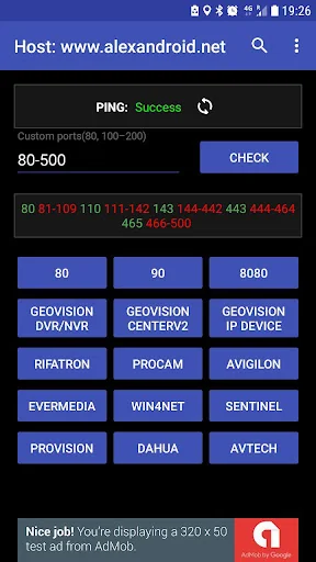 CCTV Port Scanner