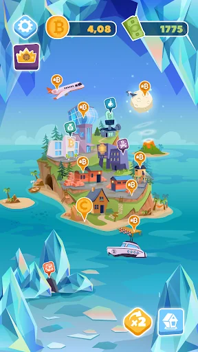Bitcoin mining: idle simulator screenshot 3