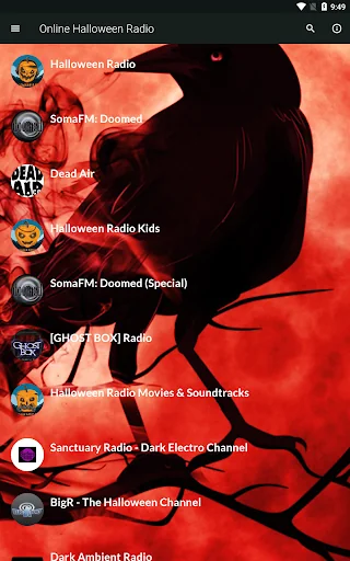 Online Halloween Radio