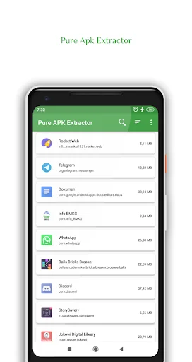 Pure Apk Extractor: App Backup screenshot 2