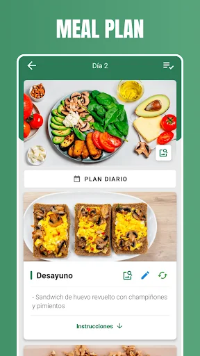Vegetarian Diet & Meal Plan screenshot 3