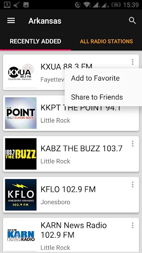 Arkansas Radio Stations - USA