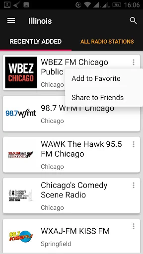 Illinois Radio Stations - USA