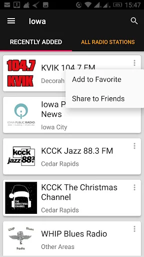 Iowa Radio Stations - USA