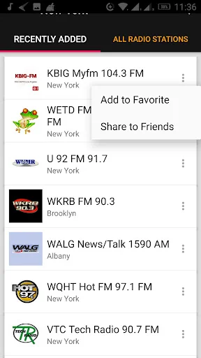 New York Radio Stations - USA