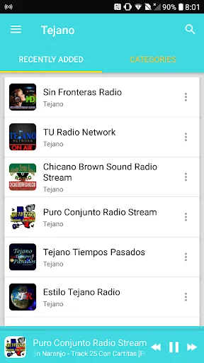 Radio tejano music