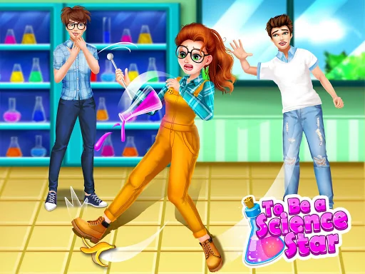 Science Girl vs School Bully - screenshot 2