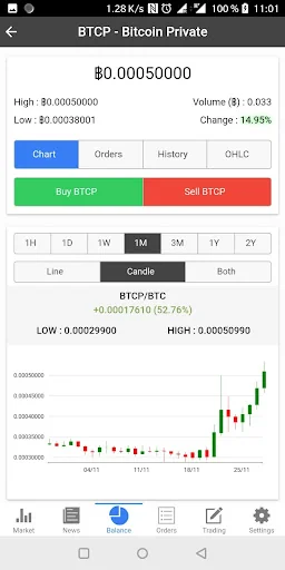 OgrAPI - TradeOgre screenshot 4