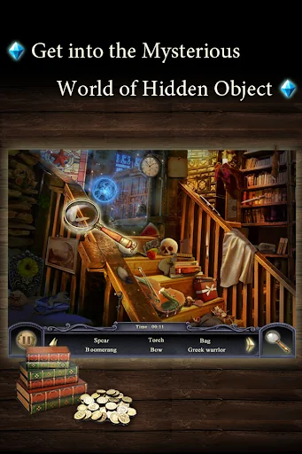 Hidden Object: Mystery of the  screenshot 2