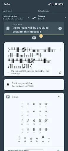 Write in Runic (Runes writer) screenshot 3
