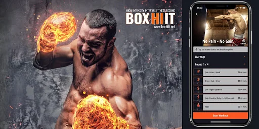 Boxhiit - Boxing / Kickboxing screenshot 1