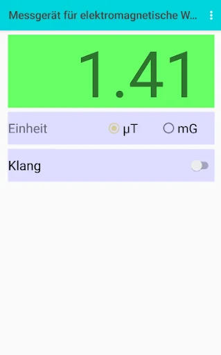 Messgerät für elektromagnetisc