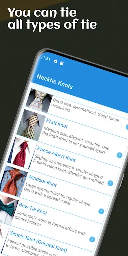 How to Tie a Tie and Bow tie screenshot 1