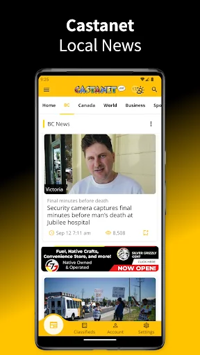 Castanet.net screenshot 2