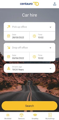 Car hire with Centauro