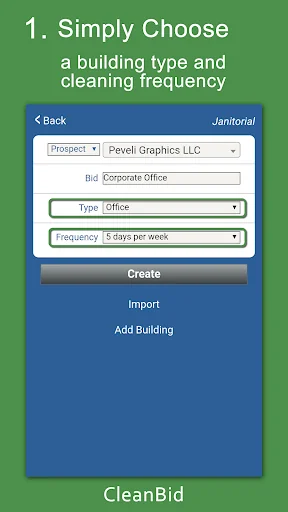 CleanGuru Janitorial Software screenshot 1