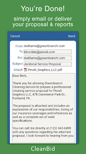 CleanGuru Janitorial Software screenshot 4