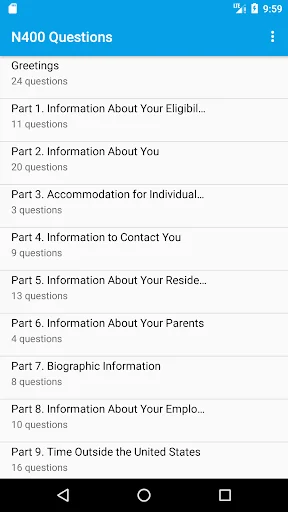 N400 Interview Questions for U