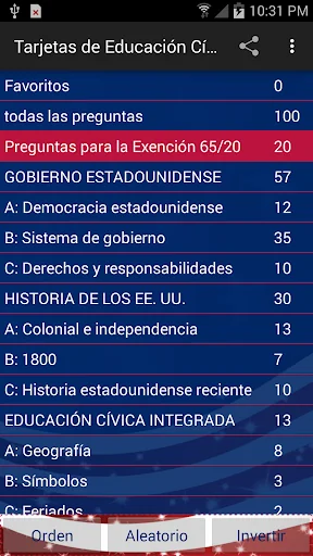 Tarjetas de Educación Cívica