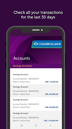 ComBank ePassbook screenshot 2