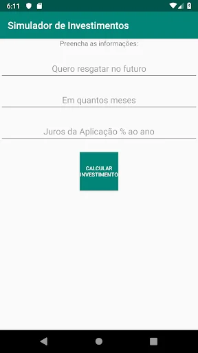 Simulador de Investimentos