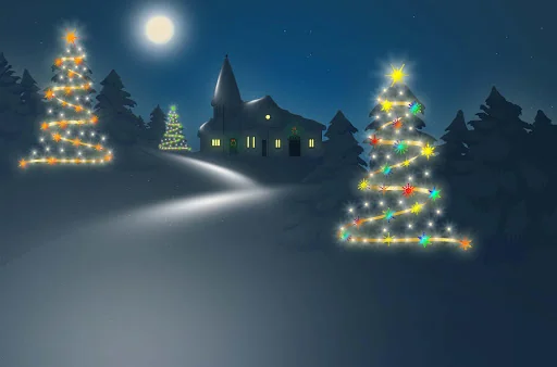 Silent Christmas Night Theme