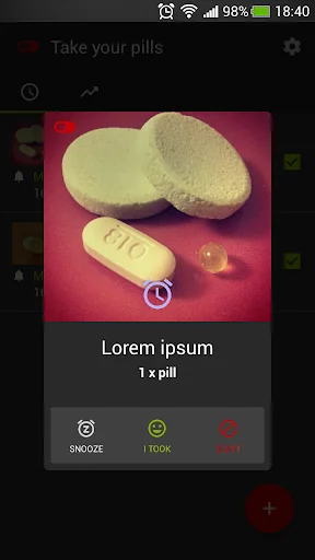 Take your pills