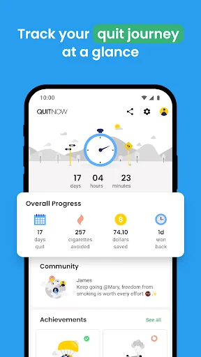 QuitNow PRO: Stop smoking screenshot 2