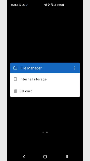 File Manager (Link to default)