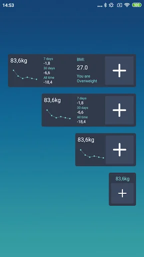 Handy Weight Loss Tracker, BMI screenshot 2