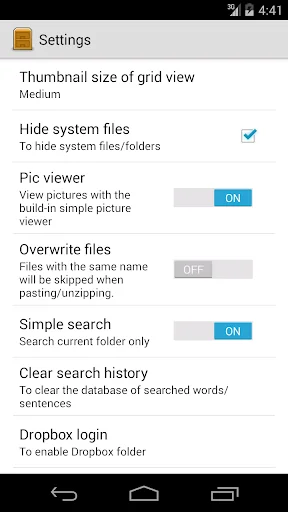 FileManagerEx (Innocomm) screenshot 3