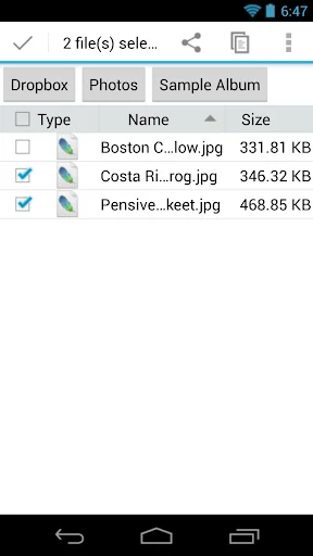 FileManagerEx (Innocomm) screenshot 4