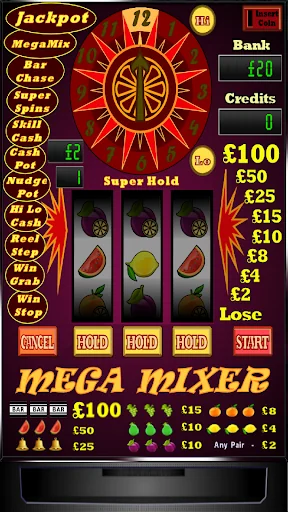 Mega Mixer Slot Machine screenshot 1