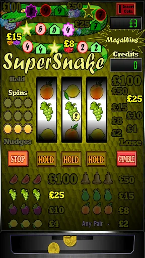 Super Snake Slot Machine screenshot 2