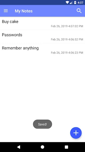 Fast Notepad screenshot 3