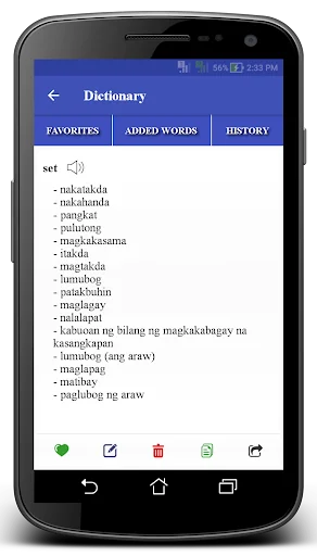 English to Filipino Dictionary screenshot 2