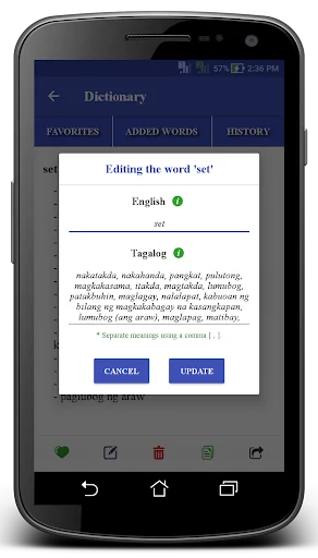 English to Filipino Dictionary screenshot 3