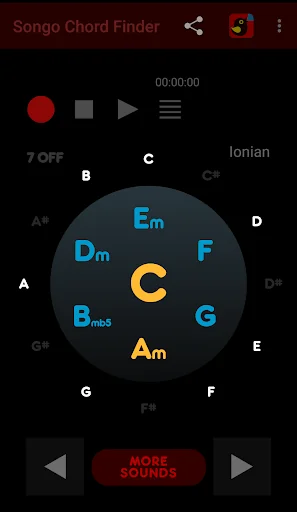 Songo Chord Finder screenshot 1