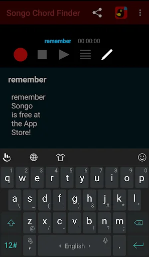 Songo Chord Finder screenshot 3
