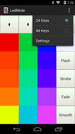 LedMote - LED remote control screenshot 2