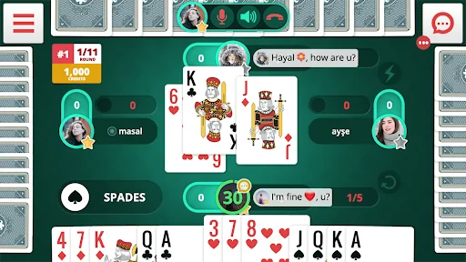 Spades Online screenshot 1
