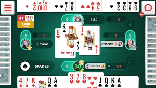 Spades Online screenshot 2