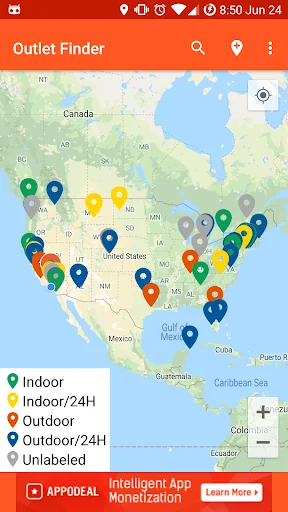 Outlet Finder