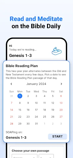 Daily SOAP - Bible Reading App screenshot 1