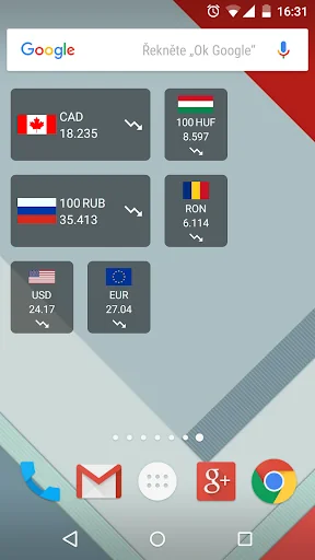 Czech Koruna Exchange Rates screenshot 4