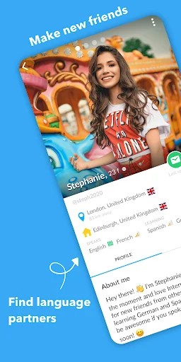 Interpals: Friends & Languages