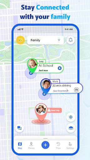 Connected: Family Locator screenshot 1