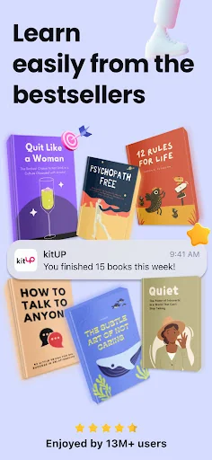 kitUP: Audiobook Summaries